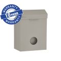 MERIDA STELLA STONE GREY LINE sanitary disposal bin with a container for sanitary bags 4.4 l, stone grey